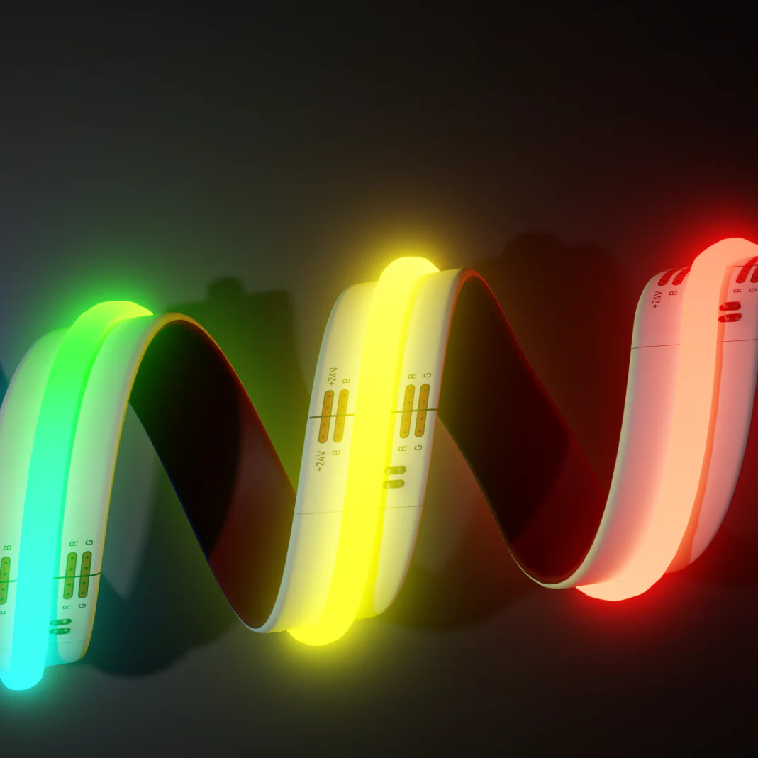 COB RGB лента, 24v