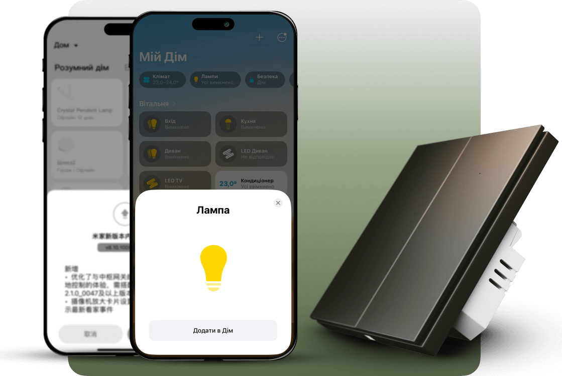 розумний вимикач apple Homekit